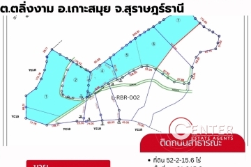 ที่ดินแบ่งขาย ติดชายหาด (เกาะแตน) ขนาด 52-2-15.6 ไร่ อ.เกาะสมุย สุราษฎร์ธานี